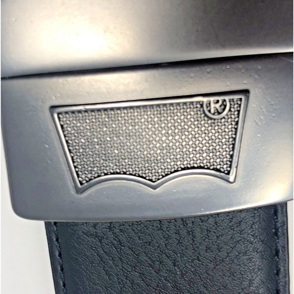 Levis Reversible Leather Belt Mens Size 38”  Brown Black Versatile Classic - Picture 10 of 11